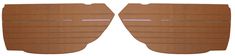 Door panel 1800S 64-69 upper brown pair