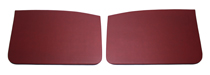 Door panel 130 2d 67-68 Favorite red LH