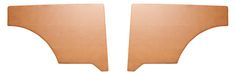 Panel Rear side 210 67-68 brown LH