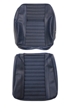Front seat upholstery set 120 1968 blue