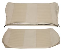 Cover Rear seat 122 Wagon 1969 beige