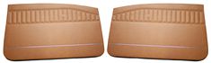Door panels Amazon 2d 1970 brown