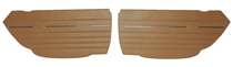 Door panel 1800E 70-71 upper gold Pair