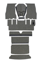 Carpet kit Volvo 1800S darkgrey RHD