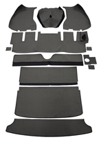 Carpet kit Volvo 1800E -71 grey RHD