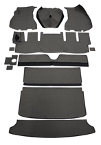 Carpet kit Volvo 1800E -71 grey