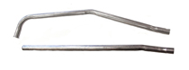 Exhaust pipe 444 47-56 B4B front 2 parts