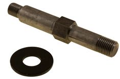 Shock absorber bolt lower with washer