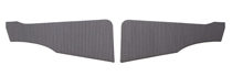 Panel Rear side 444 51-55 blue upper LH