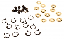 Push button kit floor mat P1800 1961-69