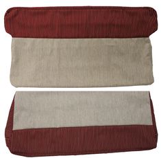 Cover Rear seat 444 51-55 red/grey