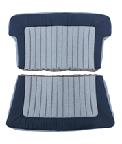 Cover Rear seat 444KS 56-57 Grey/blue