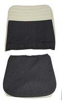 Cover Front seat 120 4d 57-58 blue/silve