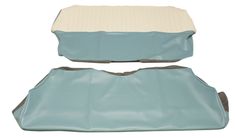 Cover Rear seat 544 58-60 US blue/beige