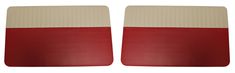 Door panel 544A 58-60 US red