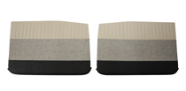 Door panel 120 4d 59-60 beige/grey/black