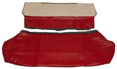 Cover Rear seat 120 4d 59-60 US redbeige