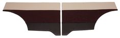 Panels rear side 445 58-60 beige/red/blk