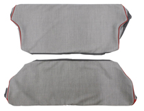 Cover Rear seat 544 58-60 red/grey Alt.2