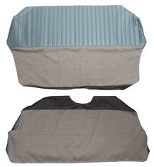 Cover Rear seat 544 58-60 blue/grey Alt.