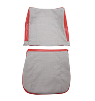 Cover Front seat 544B Favorit 60-61 red