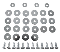 Mounting kit Mud flaps Amazon front