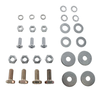 Mounting kit Lic. plate 1800 Ch -12499