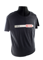 T-Shirt black 123GT emblem