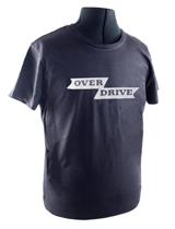 T-shirt black overdrive emblem