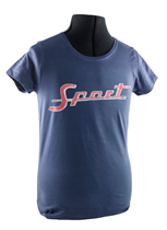T-shirt woman blue Sport