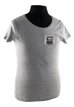 T-shirt woman grey 164 emblem