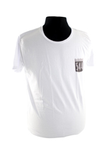 T-Shirt white 544 emblem