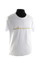 T-Shirt white Amazon emblem