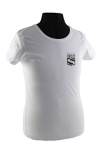 T-shirt woman white 1800S emblem