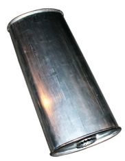 Muffler SS universal 2" inlet-outlet