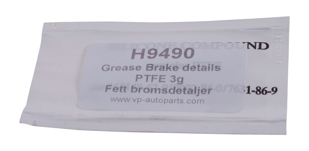 Grease Brake details PTFE 3g  Grease 240/260 - Wax / Glue / Fl