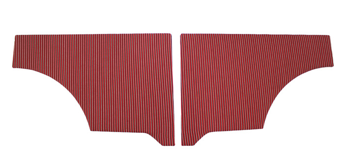 Panel Rear side 445 56-57 red/grey LH