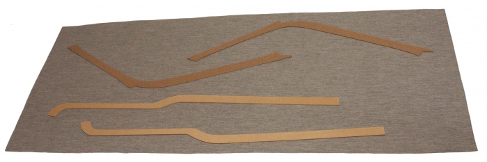 Panel kit B-pillar/door 445 56-57 grey