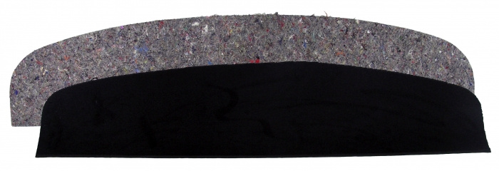 Carpet hat shelf 140/164 black