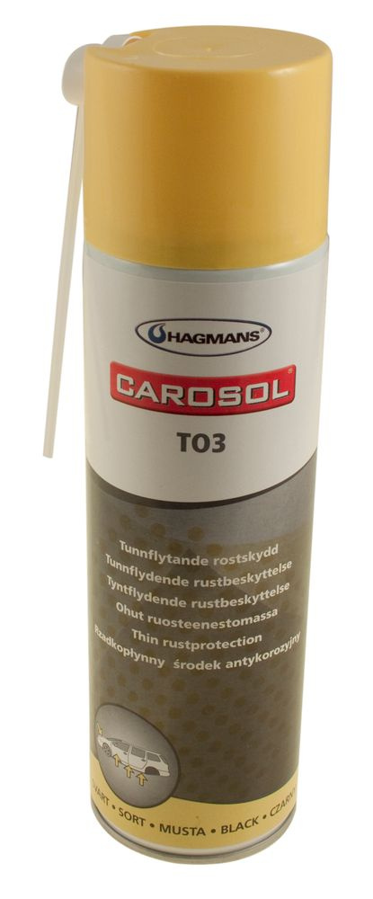 Thin rustprotection black TO3 500ml