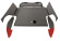 Upholstery kit Trunk 122 Wagon code 508-