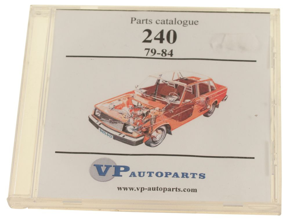 Parts catalogue 240 79-84 DVD