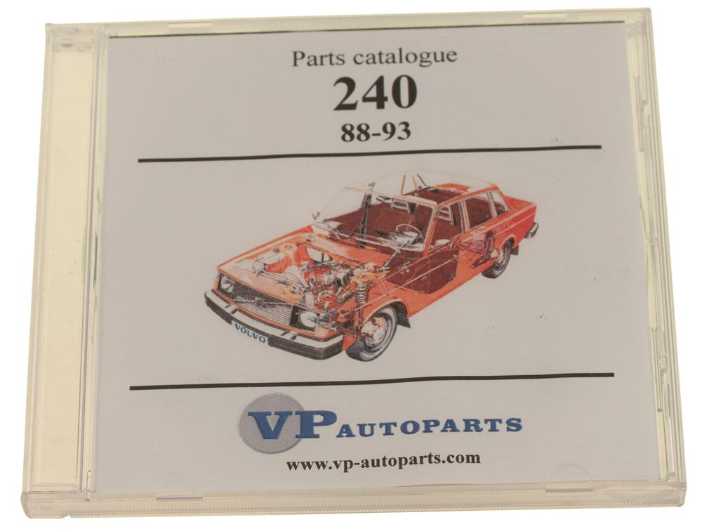 Parts catalogue 240 88-93 CD