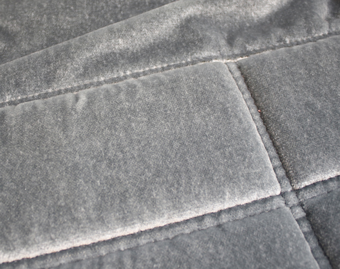 Cover rear back 240 -78 grey