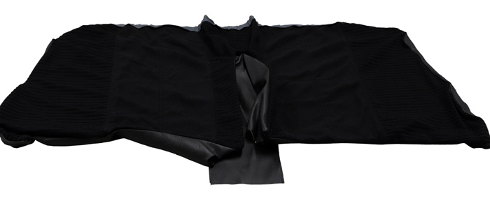 Cover rear back 240 79-84 ch#-189179 blk