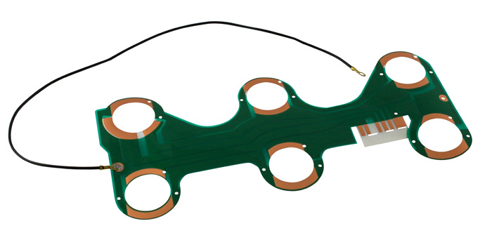 Printed circuit 242/244 back light LH