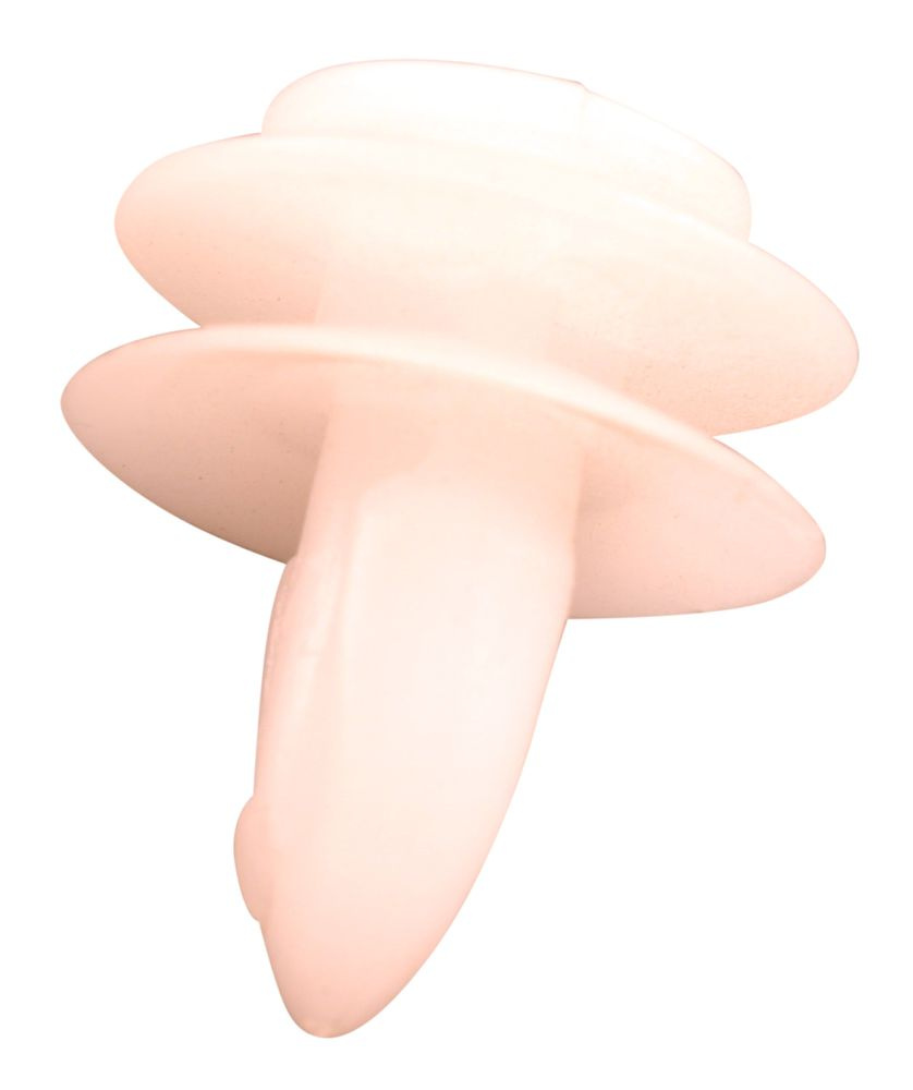 Fastener door panel 240 white 88-