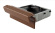 Ashtray 240/260 front brown