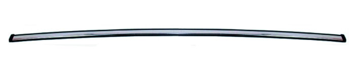 Trim molding Bumper 244 Chrome rear mid