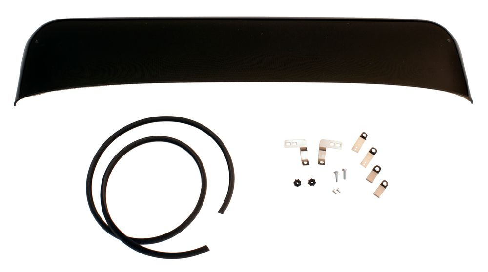 Wind deflector for cars with sun roof